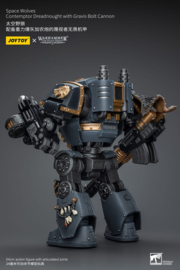 PRE-ORDER Warhammer The Horus Heresy Action Figure 1/18 Space Wolves Contemptor Dreadnought with Gravis Bolt Cannon 12 cm