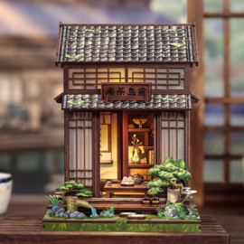 (Pre-order) Miniature House Model Kit Kirishima Cha-an 19 x 14 cm