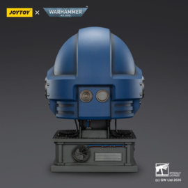 (Pre-order) Warhammer 40,000 Captain MkX Helmet & Display Stand Ultramarines 44 cm