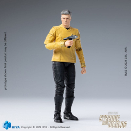(Pre-order) Star Trek Strange New Worlds Exquisite Mini Series  Actionfigur 1/18 Pike 11 cm