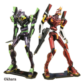 (Pre-order) Evangelion Metallic Nano Plastic Model Unit 02 17 cm