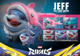(Pre-order) Marvel Rivals Videogame Masterpiece Series Action Figure Jeff the Land Shark (Deluxe Version) 11 cm