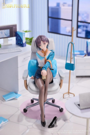(Pre-order) The Idolmaster: Shiny Colors x Mahjong Soul PVC Figure 1/7 Toru Asakura Effortless Work Ver. 21 cm