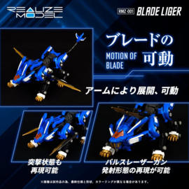 (Pre-order) Zoids Plastic Model Kit 1/100 RMZ-001 Blade Liger (Reproduction) 25 cm