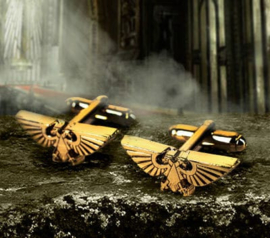 (Pre-order) Warhammer 40,000 Cufflinks Imperium 