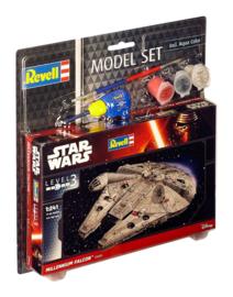 (Pre-order) Star Wars Model Kit 1/241 Model Set Millennium Falcon 10 cm