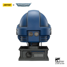 (Pre-order) Warhammer 40,000 Captain MkX Helmet & Display Stand Ultramarines 44 cm