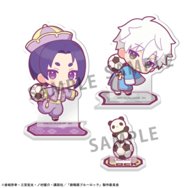 PRE-ORDER Blue Lock The Movie Acrylic Stand Buddycolle Episode Nagi A: Seishiro Nagi & Reo Mikage Panda ver. 14 cm