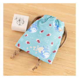 (Pre-order) My Neighbor Totoro Stamp with Pouch Middle Totoro & Acorns