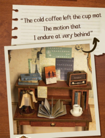 (Pre-order) Book Nook The Secret Rhythm 23 x 11 cm  