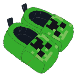 (Pre-order) Minecraft Slippers S-M