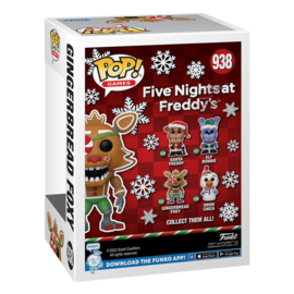 PRE-ORDER Five Nights at Freddy's POP! Games Vinyl Figure Holiday Foxy 9 cm