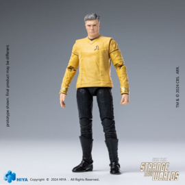 (Pre-order) Star Trek Strange New Worlds Exquisite Mini Series  Actionfigur 1/18 Pike 11 cm