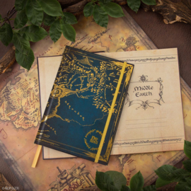 (Pre-order) Lord of the Rings Notebook Map of Middle Earth