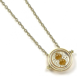 (Pre-order) Harry Potter Pendant & Necklace Spinning Time Turner (gold plated)