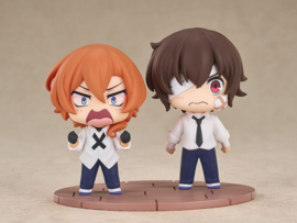 PRE-ORDER Bungo Stray Dogs Wan! Chibi Figures Osamu Dazai & Chuya Nakahara: Fourteen-Year-Old Ver. 8 cm