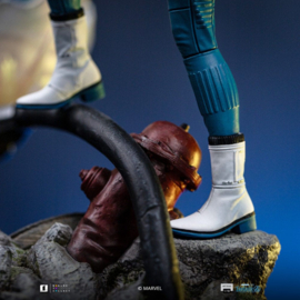 (Pre-order) Fantastic Four Art Scale Statue 1/10 Invisible Woman and Franklin 28 cm              