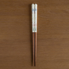 (Pre-order) Studio Ghibli lacquered Chopsticks sketches My Neighbor Totoro cherry tree 21 cm