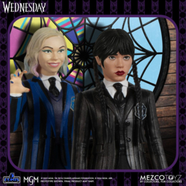 PRE-ORDER Wednesday 5 Points Figure Wednesday & Enid Boxed Set 10 cm