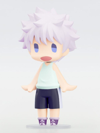 PRE-ORDER Hunter x Hunter HELLO! GOOD SMILE Action Figure Killua Zoldyck / Killua Zaoldyeck 10 cm