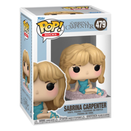(Pre-order) Sabrina Carpenter POP! Rocks Vinyl Figure Sabrina in Night Gown 9 cm