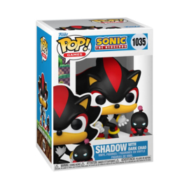 (Pre-order) Sonic The Hedgehog POP & Buddy! Vinyl Figure Shadow w/DChao 9 cm 