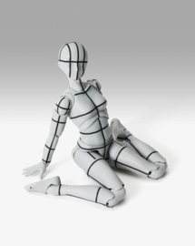 PRE-ORDER S.H.Figuarts Action Figure Body-Chan Sports Edition Wire Frame (Gray Color Ver.) 15 cm