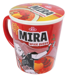 (Pre-order) Kpop Demon Hunters Mug with lid Huntr/x Ramen