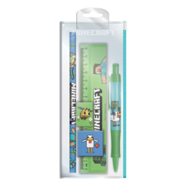 (Pre-order) Minecraft 5-Piece Stationery Set 
