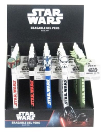 (Pre-order) Star Wars Erasable Gel Pen Characters Display (30)