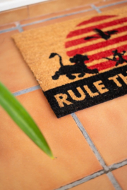 (Pre-order) Disney The Lion King Doormat Rule The Jungle 40 x 60 cm