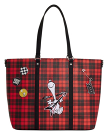 (Pre-order) Peanuts by Loungefly Canvas Tote Bag Snoopy Grunge