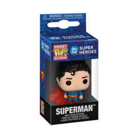 (Pre-order) DC Comics POP! Vinyl Keychains 4 cm New Classics - Superman Display (12)