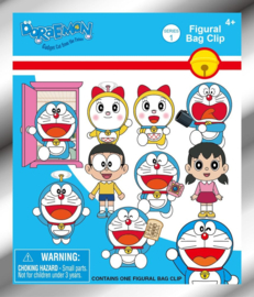 (Pre-order) Doraemon 3D Foam Bag Clips Serie 1 Display (24)