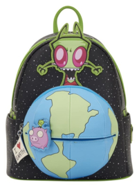 Nickelodeon by Loungefly Mini Backpack Invader Zim Glow