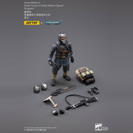 (Pre-order) Warhammer 40k Action Figure 1/18 Death Korps of Krieg Veteran Squad Sergeant 10 cm