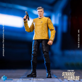 (Pre-order) Star Trek Strange New Worlds Exquisite Mini Series  Actionfigur 1/18 Pike 11 cm