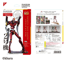 (Pre-order) Evangelion Metallic Nano Plastic Model Unit 02 17 cm