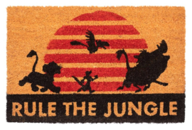(Pre-order) Disney The Lion King Doormat Rule The Jungle 40 x 60 cm