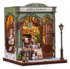 (Pre-order) Miniature House Model Kit Gallery Bookstore 20 x 16 cm  