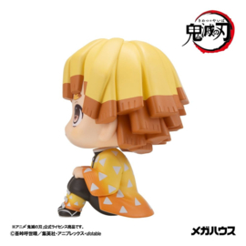 (Pre-order) Demon Slayer: Kimetsu no Yaiba Look Up PVC Figures 2-Pack Zenitsu Agatsuma Grumpy Ver. & Kaigaku 11 cm (with gift)