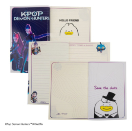 (Pre-order) KPop Demon Hunters Notebook HUNTR/X
