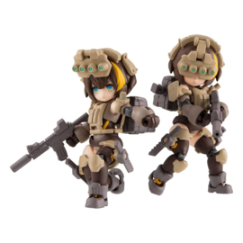 PRE-ORDER Desktop Army Action Figure N-212d Titania Scout equipped desert combat spec Delta Ver. 8 cm