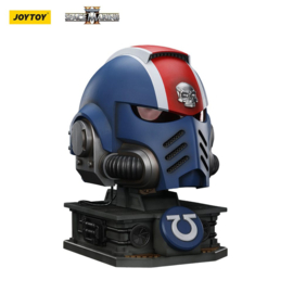 (Pre-order) Warhammer 40,000: Space Marine 2 Replica Ultramarines Lieutenant Titus helmet with Display Stand 44 cm 