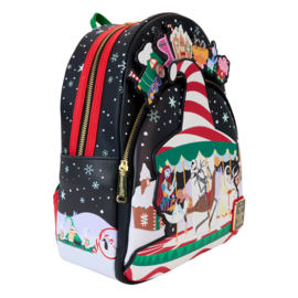 PRE-ORDER Nightmare before Christmas by Loungefly Mini Backpack Journey to Christmas Town