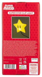 (Pre-order) Super Mario Light Super Star Clip 33 cm