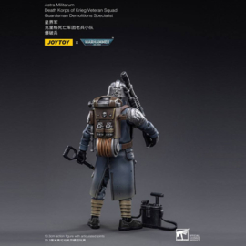 (Pre-order) Warhammer 40k Action Figure 1/18 Death Korps of Krieg Veteran Squad Guardsman Demolitions Specialist 10 cm