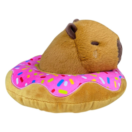 (Pre-order) Capybara Plush Figure Donut 22 cm       