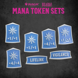 PRE-ORDER Magic the Gathering Dice and Token Pack White Mana