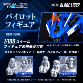 (Pre-order) Zoids Plastic Model Kit 1/100 RMZ-001 Blade Liger (Reproduction) 25 cm